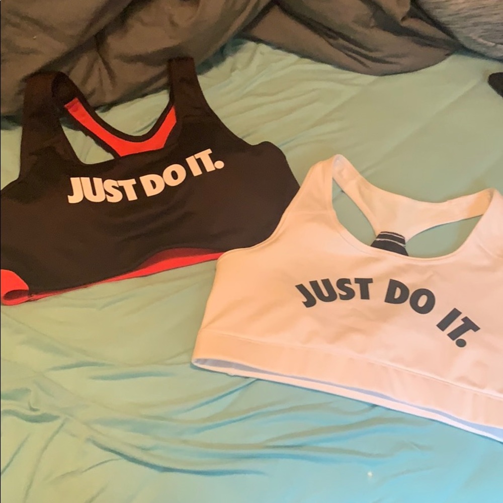 Two Nike Sports Bras